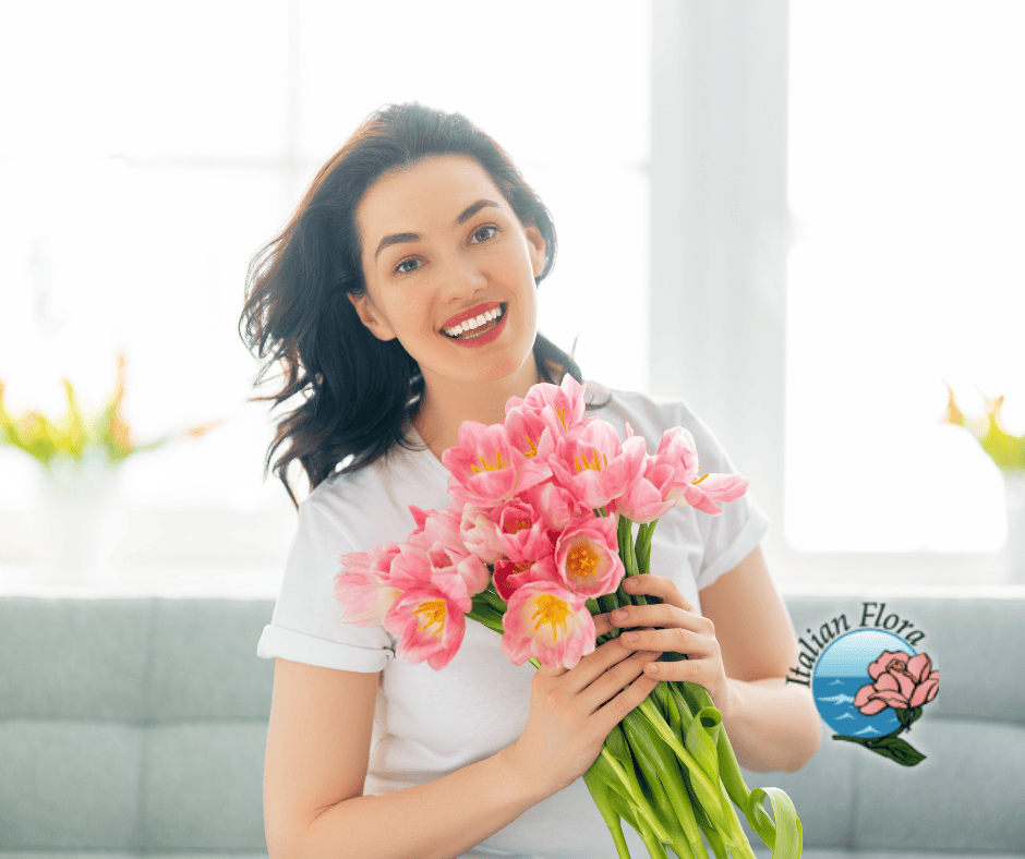 flowers from the USA to Italy